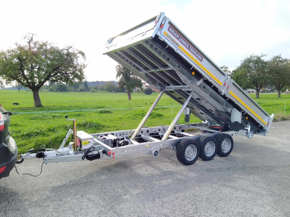 BRIAN JAMES TRAILERS 525-4322 Tipper2 - Remorque benne: photos 1 BRIAN JAMES TRAILERS 525-4322 Tipper2 - Remorque benne: photos 1