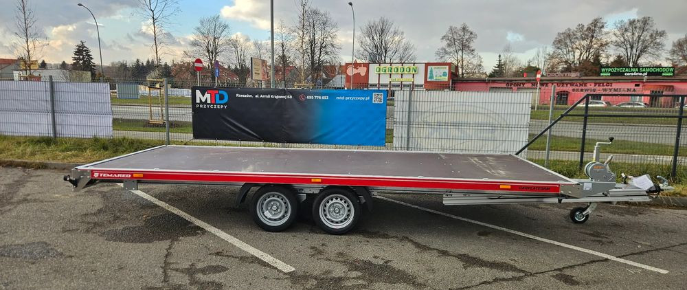 TEMARED CARPLATFORM full alu 5121 3,5T sklejka - Remorque porte-voitures: photos 3 TEMARED CARPLATFORM full alu 5121 3,5T sklejka - Remorque porte-voitures: photos 3