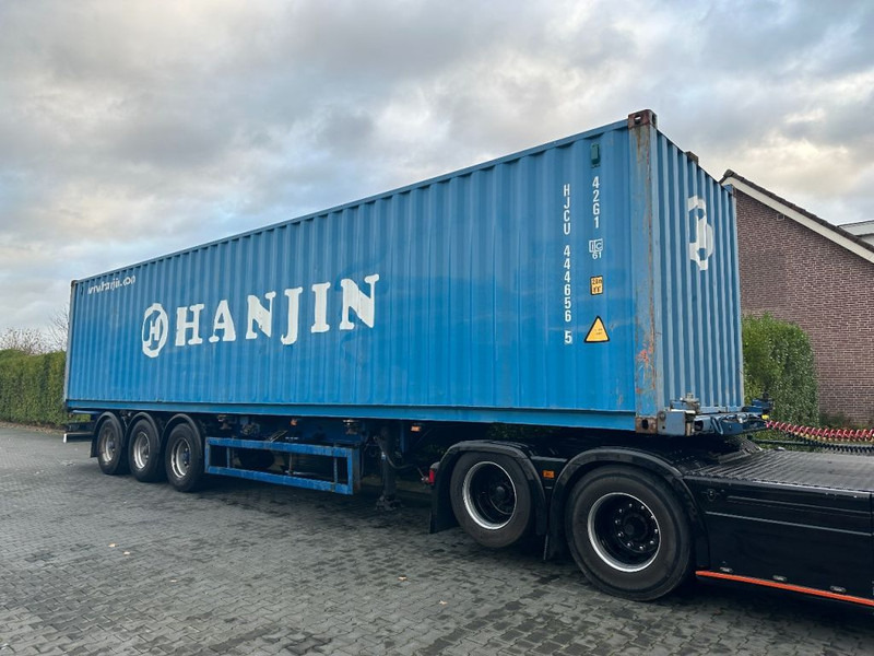 Krone container chassis 40 voets container - Remorque porte-conteneur/ Caisse mobile: photos 2 Krone container chassis 40 voets container - Remorque porte-conteneur/ Caisse mobile: photos 2