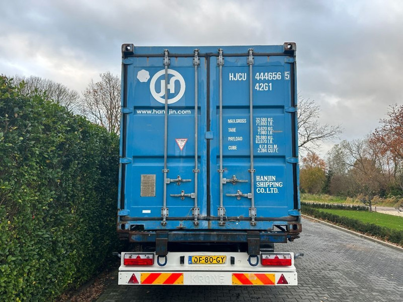 Krone container chassis 40 voets container - Remorque porte-conteneur/ Caisse mobile: photos 5 Krone container chassis 40 voets container - Remorque porte-conteneur/ Caisse mobile: photos 5