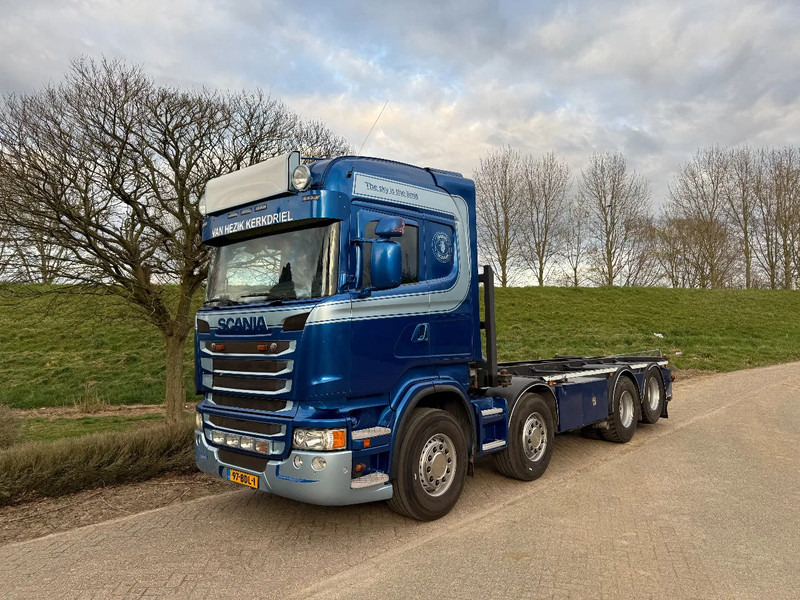 Scania R490 Manual EUR Retarder 8x2 TOP NL TRUCK 20 FT Containers - Camion porte-conteneur/ Caisse mobile: photos 1 Scania R490 Manual EUR Retarder 8x2 TOP NL TRUCK 20 FT Containers - Camion porte-conteneur/ Caisse mobile: photos 1