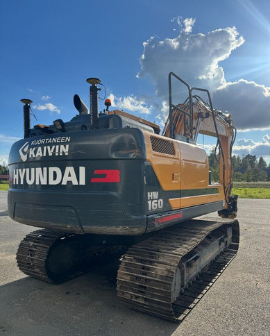 HyundaiHX160L + Engcon - Pelle sur chenille: photos 4 HyundaiHX160L + Engcon - Pelle sur chenille: photos 4