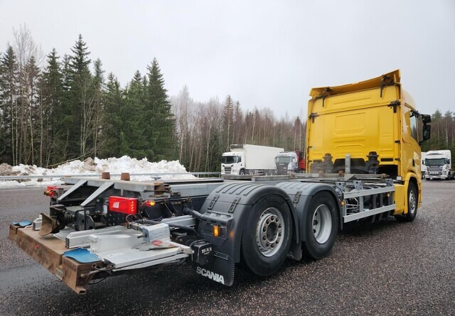 Scania R410 CNG / CBG 6x2 - Camion porte-conteneur/ Caisse mobile: photos 4 Scania R410 CNG / CBG 6x2 - Camion porte-conteneur/ Caisse mobile: photos 4