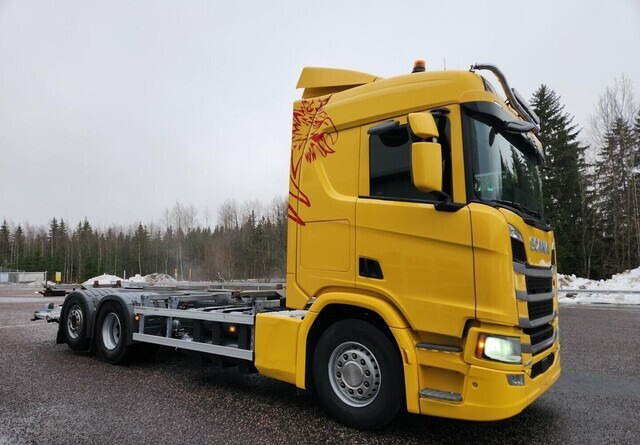 Scania R410 CNG / CBG 6x2 - Camion porte-conteneur/ Caisse mobile: photos 5 Scania R410 CNG / CBG 6x2 - Camion porte-conteneur/ Caisse mobile: photos 5