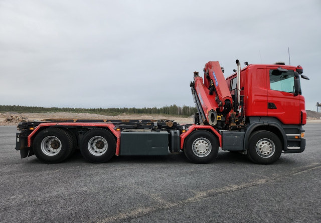 Scania R500 V8 8x4 - Camion - système de câble, Camion grue: photos 5 Scania R500 V8 8x4 - Camion - système de câble, Camion grue: photos 5