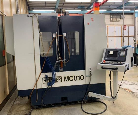 SPINNER MC810 - CNC-Bearbeitungszentren - vertikal - Centre d'usinage: photos 1 SPINNER MC810 - CNC-Bearbeitungszentren - vertikal - Centre d'usinage: photos 1
