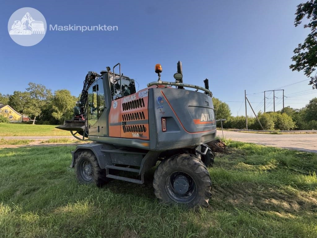 Atlas 160 W - Pelle sur pneus: photos 2 Atlas 160 W - Pelle sur pneus: photos 2