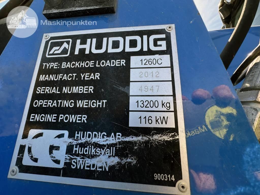 Tractopelle Huddig 1260 C: photos 9