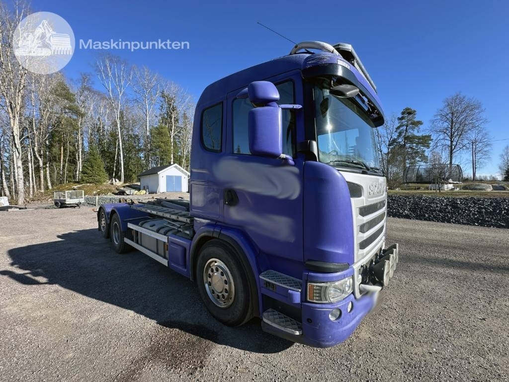 Scania G 480 - Camion ampliroll: photos 1 Scania G 480 - Camion ampliroll: photos 1