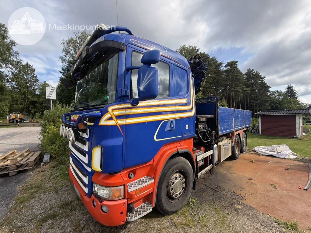 Scania R 420 LB - Camion grue: photos 1 Scania R 420 LB - Camion grue: photos 1