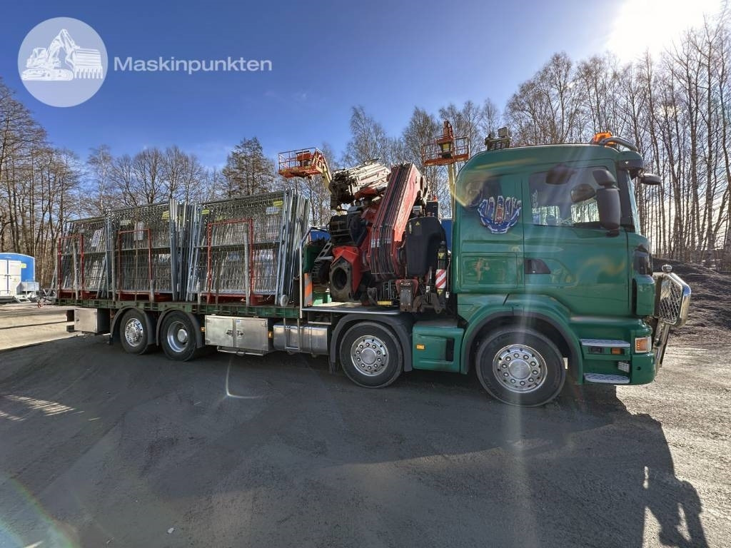 Scania R 440 LB - Camion grue: photos 1 Scania R 440 LB - Camion grue: photos 1