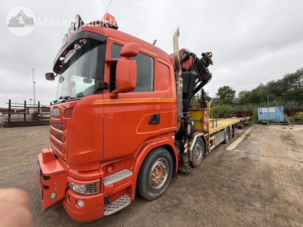 Scania R 450 EKIPAGE FASSI F950 - Camion grue: photos 1 Scania R 450 EKIPAGE FASSI F950 - Camion grue: photos 1