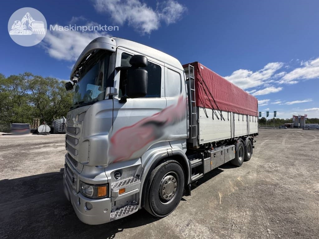 Scania R 620 LB Spannmålsekipage! - Camion benne: photos 1 Scania R 620 LB Spannmålsekipage! - Camion benne: photos 1