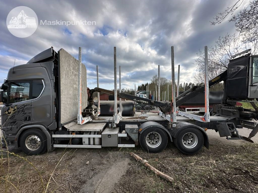Scania R 730 - Camion grumier: photos 1 Scania R 730 - Camion grumier: photos 1
