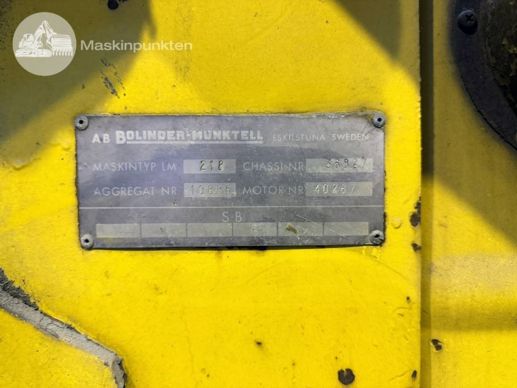 Chargeuse sur pneus Volvo BM 218: photos 33