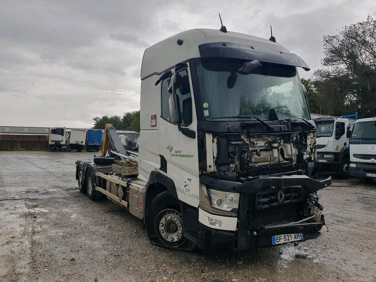 RENAULT C 480 P6X2 AMPIROLL - Camion ampliroll: photos 1 RENAULT C 480 P6X2 AMPIROLL - Camion ampliroll: photos 1