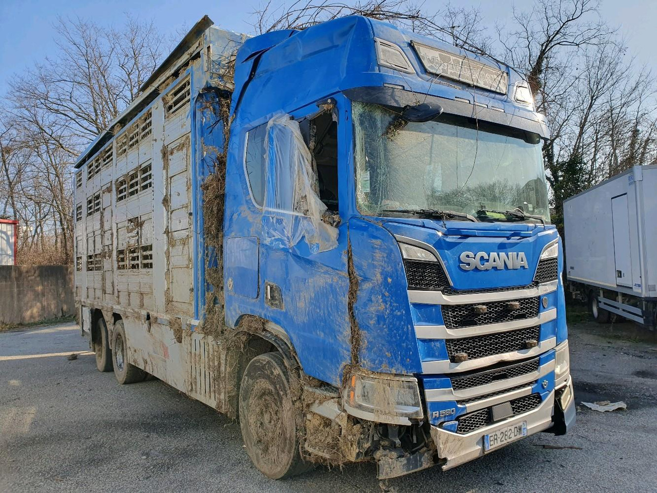 SCANIA R580 - Camion bétaillère: photos 1 SCANIA R580 - Camion bétaillère: photos 1