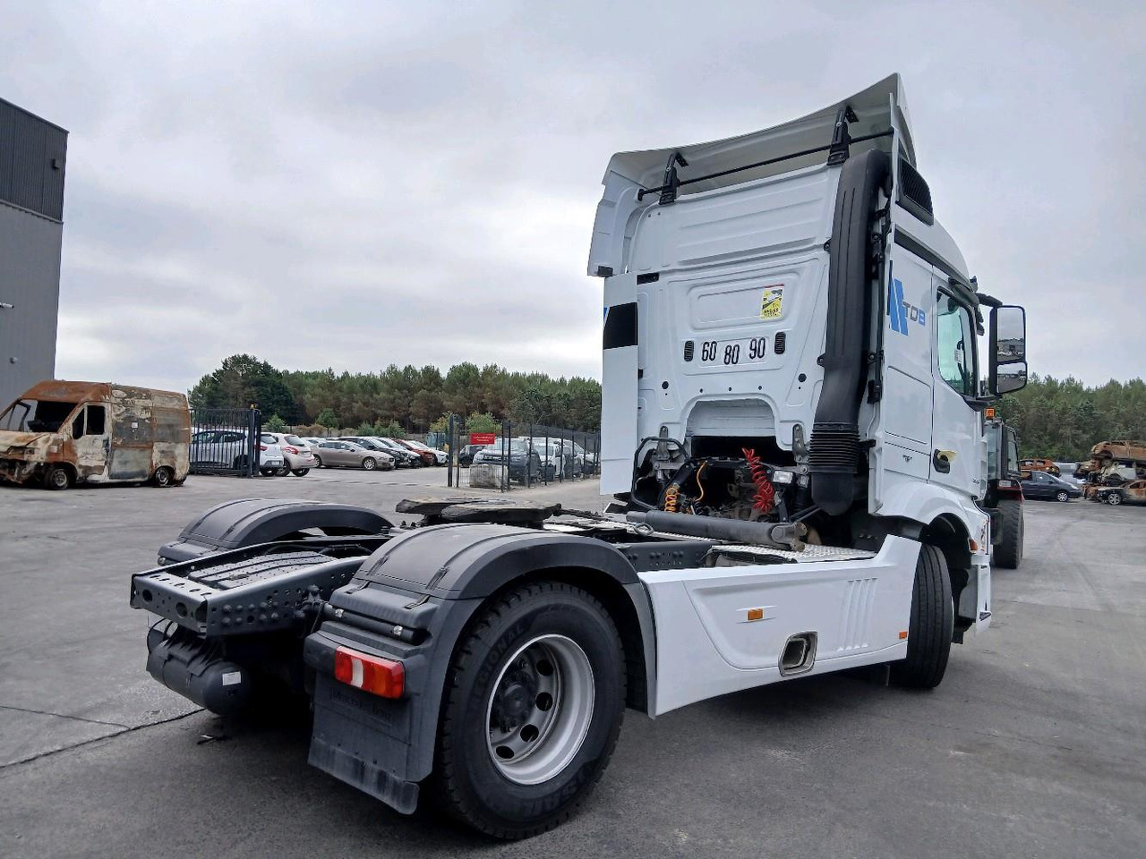 MERCEDES ACTROS 1845 LS 4*2 - Tracteur routier: photos 4 MERCEDES ACTROS 1845 LS 4*2 - Tracteur routier: photos 4