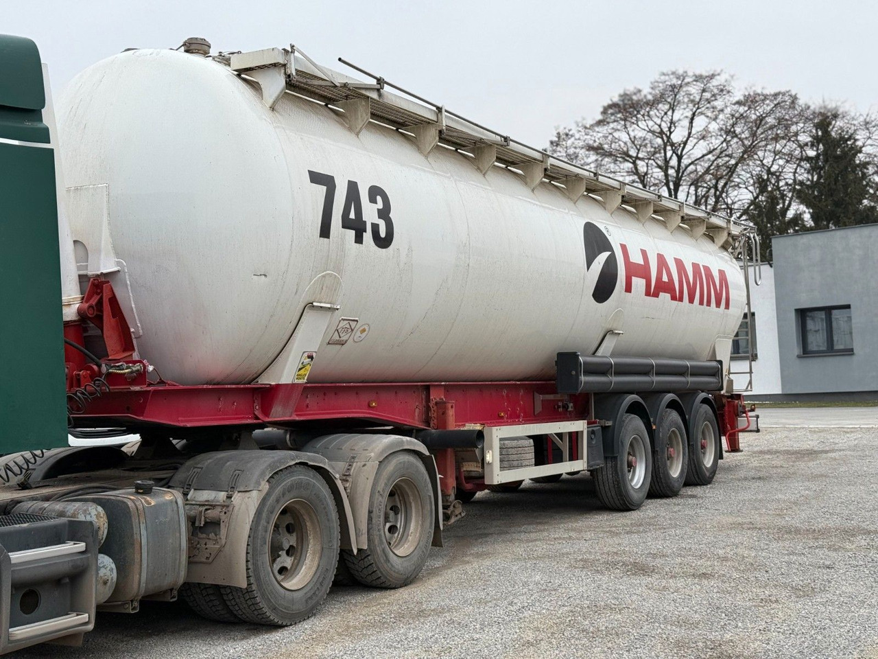 Feldbinder KIP 60.3 SILO AXLE BPW - Citerne pulvérulente: photos 3 Feldbinder KIP 60.3 SILO AXLE BPW - Citerne pulvérulente: photos 3