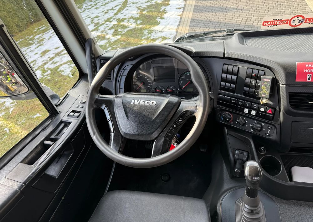 Camion benne Iveco STRALIS 330 / 4x2 / FASSI F135 / WYWROTKA: photos 14