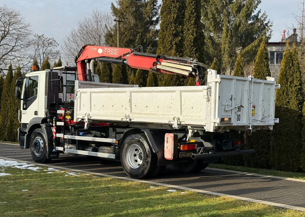 Camion benne Iveco STRALIS 330 / 4x2 / FASSI F135 / WYWROTKA: photos 6