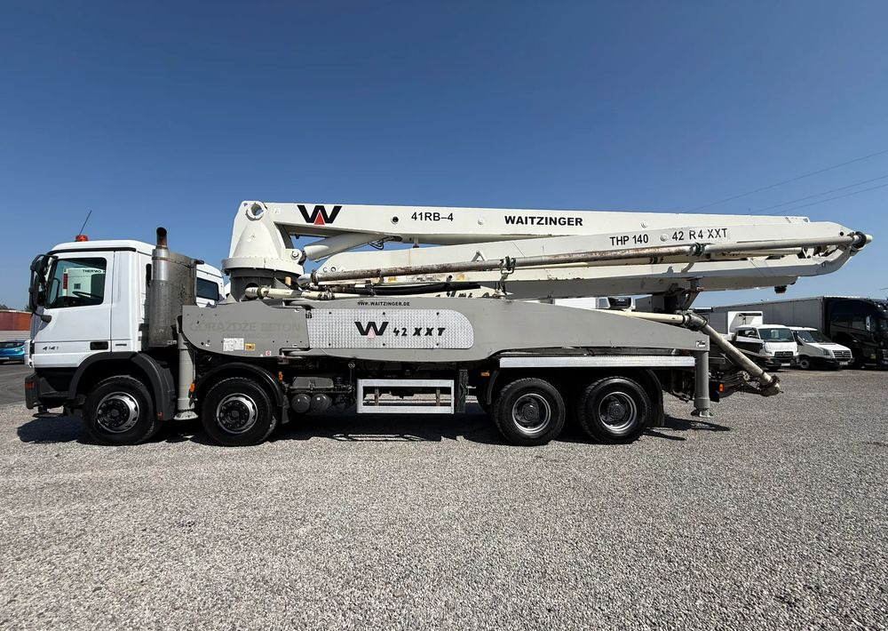 Mercedes-Benz ACTROS 4141 8X4 42 M GOTOWA DO PRACY - Camion pompe: photos 5 Mercedes-Benz ACTROS 4141 8X4 42 M GOTOWA DO PRACY - Camion pompe: photos 5