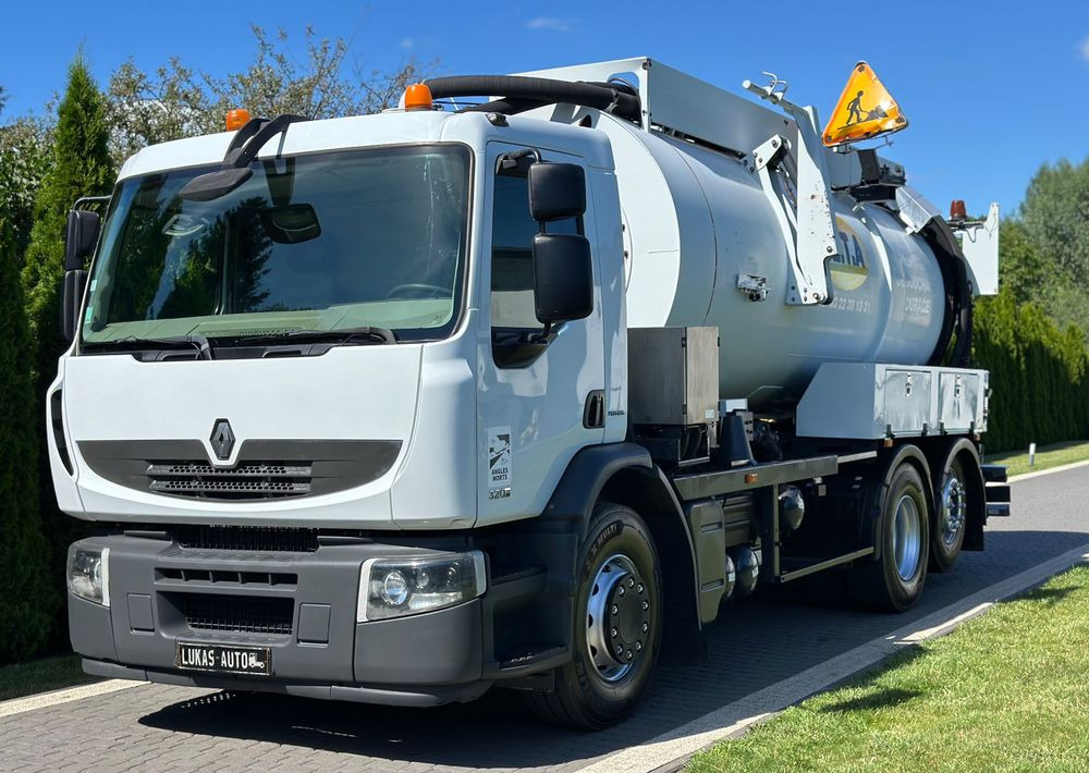 Renault PREMIUM 320 WUKO 6X2 RIVARD 14m3 - Camion hydrocureur: photos 1 Renault PREMIUM 320 WUKO 6X2 RIVARD 14m3 - Camion hydrocureur: photos 1