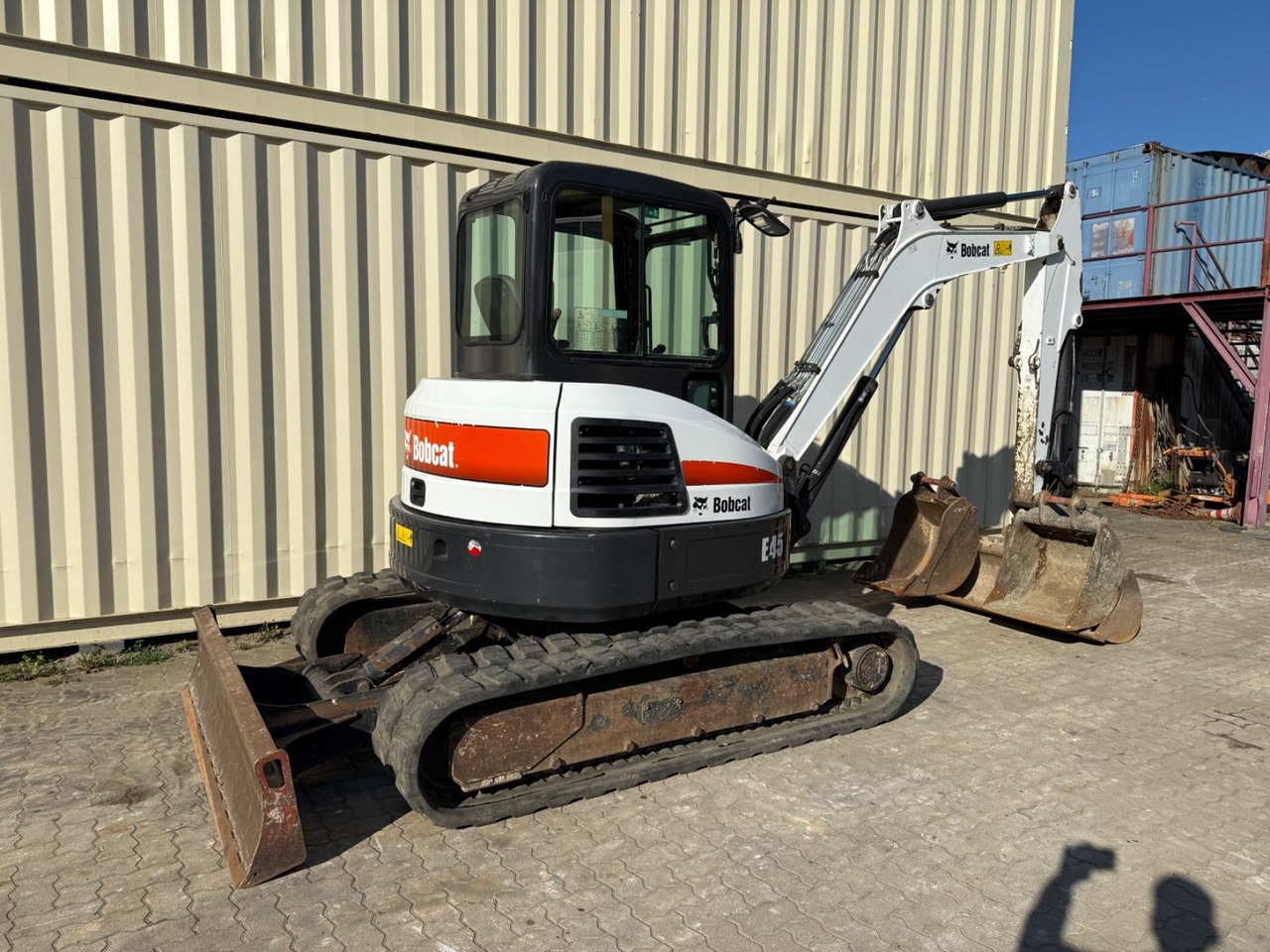 Bobcat E45 / 2020 BJ / 2.082 H / 3 x Löffel - Mini pelle: photos 4 Bobcat E45 / 2020 BJ / 2.082 H / 3 x Löffel - Mini pelle: photos 4