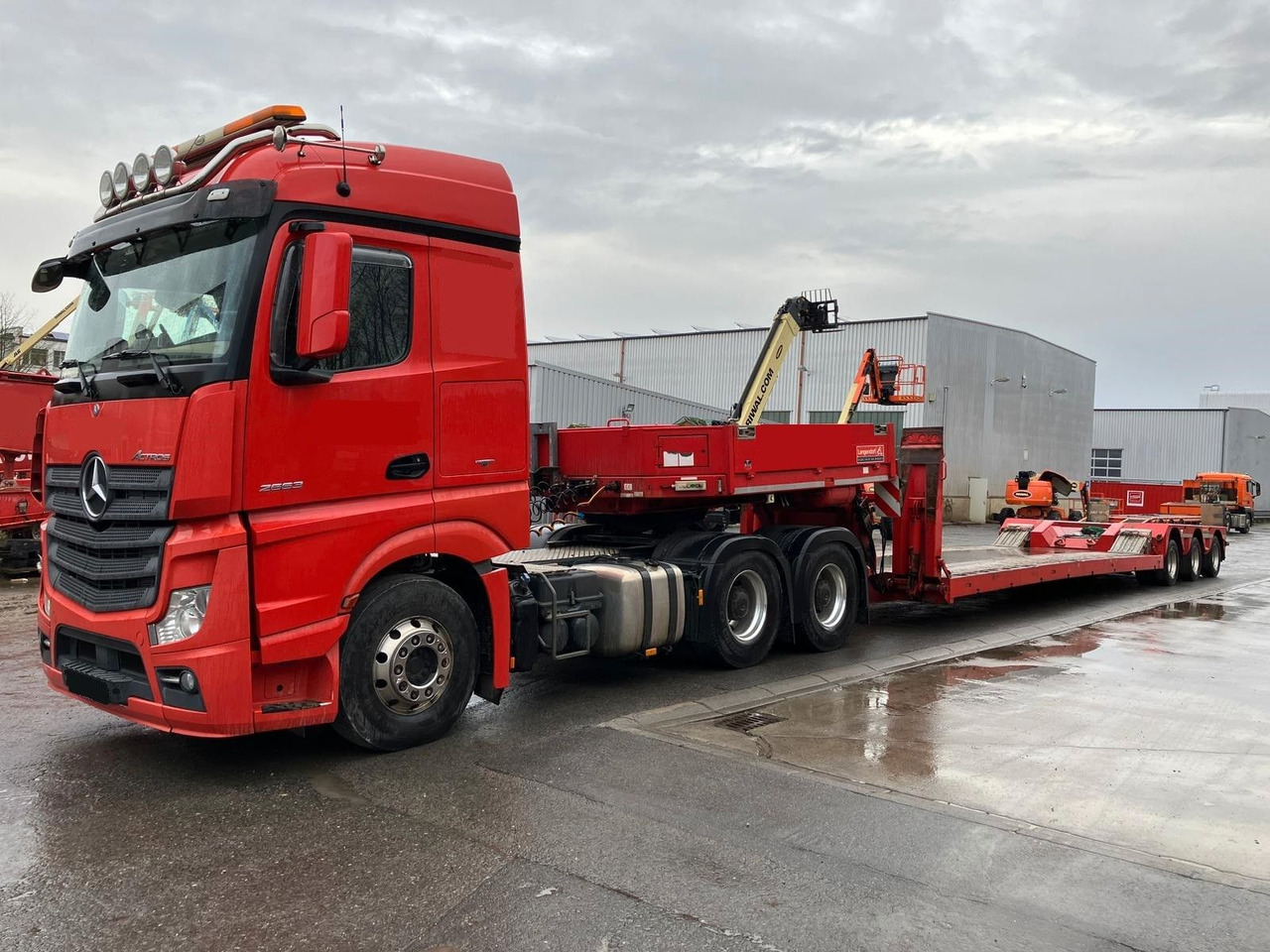 Mercedes-Benz Actros 2663 LS Langendorf SATAH30/54 - Camion: photos 3 Mercedes-Benz Actros 2663 LS Langendorf SATAH30/54 - Camion: photos 3