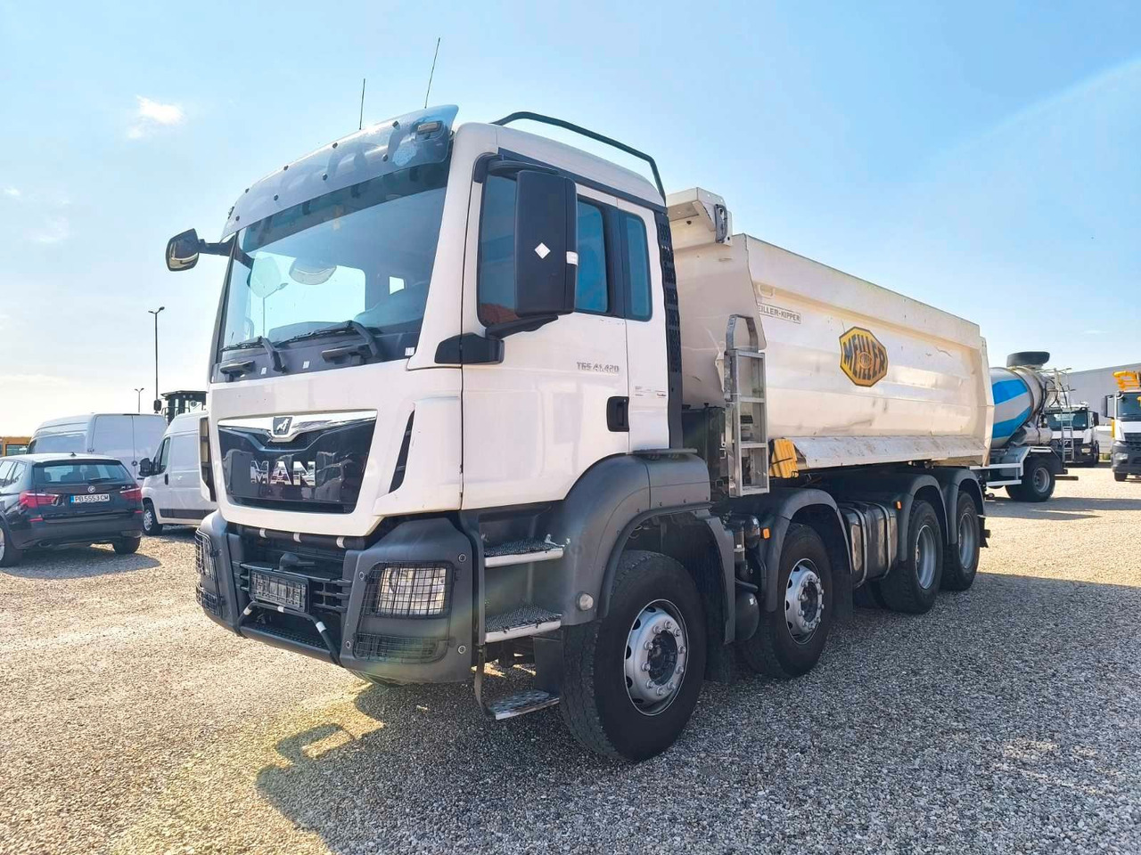 MAN TGS 41.420 MEILLER KIPPER - Camion multibenne: photos 3 MAN TGS 41.420 MEILLER KIPPER - Camion multibenne: photos 3