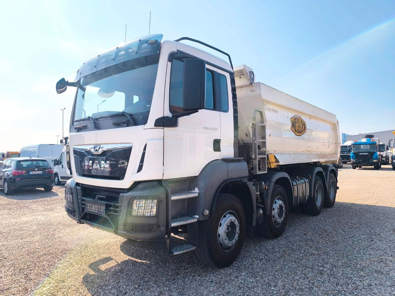 MAN TGS 41.420 MEILLER KIPPER - Camion multibenne: photos 3 MAN TGS 41.420 MEILLER KIPPER - Camion multibenne: photos 3