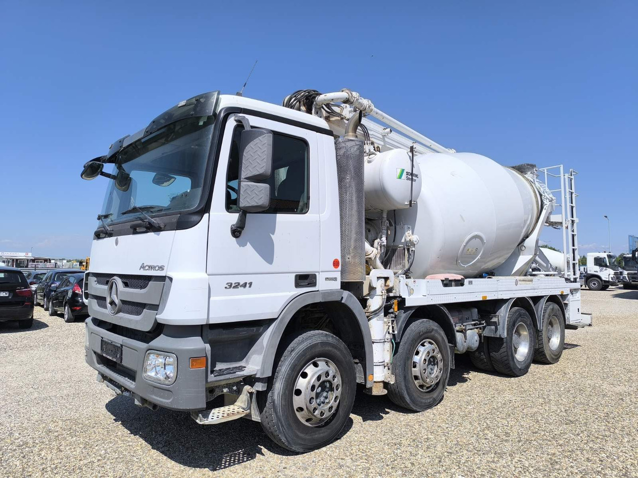 MERCEDES-BENZ ACTROS 3241 SCHWING FBP24 - Camion pompe: photos 3 MERCEDES-BENZ ACTROS 3241 SCHWING FBP24 - Camion pompe: photos 3