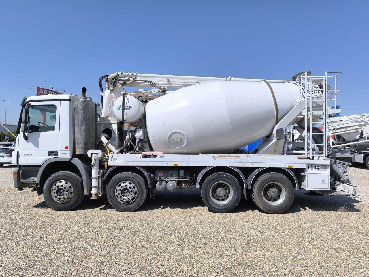 MERCEDES-BENZ ACTROS 3241 SCHWING FBP24 - Camion pompe: photos 4 MERCEDES-BENZ ACTROS 3241 SCHWING FBP24 - Camion pompe: photos 4