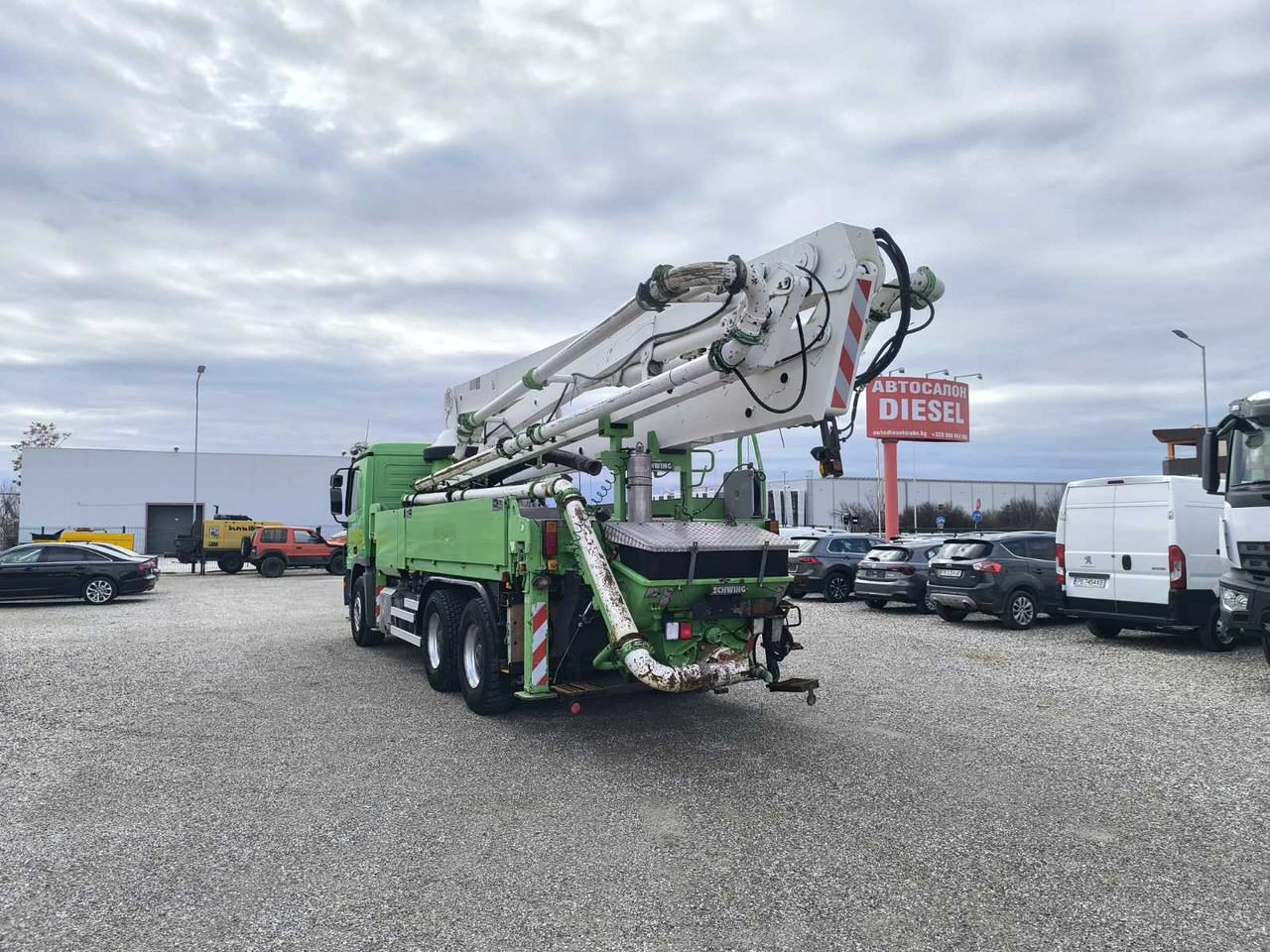 Mercedes-Benz ACTROS 2641 Schwing S34 X-P - Camion pompe: photos 5 Mercedes-Benz ACTROS 2641 Schwing S34 X-P - Camion pompe: photos 5