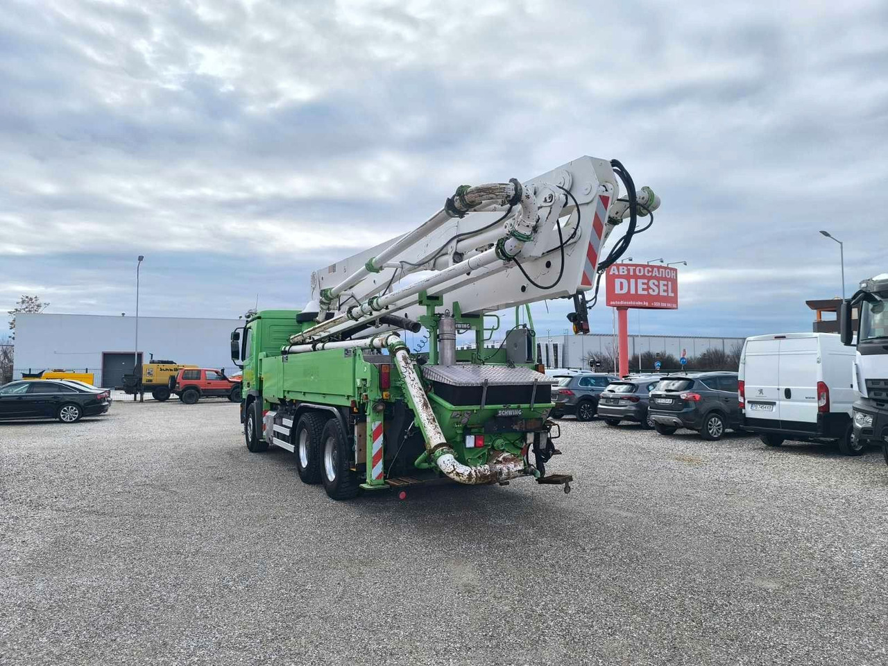 Mercedes-Benz ACTROS 2641 Schwing S34 X-P - Camion pompe: photos 5 Mercedes-Benz ACTROS 2641 Schwing S34 X-P - Camion pompe: photos 5