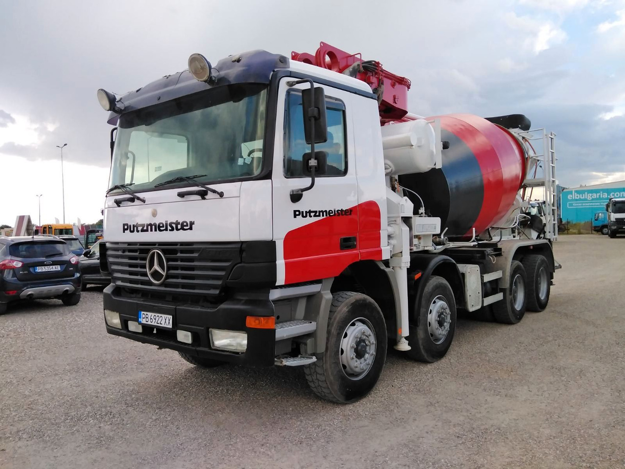 Mercedes-Benz ACTROS 3240 Putzmeister 26.67S - Camion malaxeur pompe: photos 3 Mercedes-Benz ACTROS 3240 Putzmeister 26.67S - Camion malaxeur pompe: photos 3