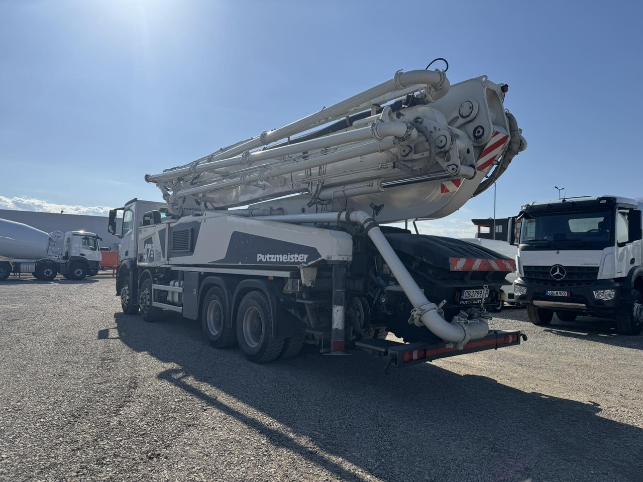 Mercedes-Benz AROCS 3743 PUTZMEISTER M47-5 - Camion pompe: photos 5 Mercedes-Benz AROCS 3743 PUTZMEISTER M47-5 - Camion pompe: photos 5
