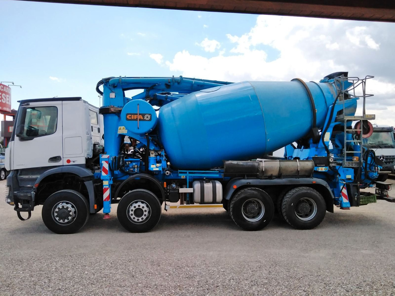 Mercedes-Benz AROCS 4140 CIFA MAGNUM MK28.4L 8X6 - Camion malaxeur pompe: photos 4 Mercedes-Benz AROCS 4140 CIFA MAGNUM MK28.4L 8X6 - Camion malaxeur pompe: photos 4
