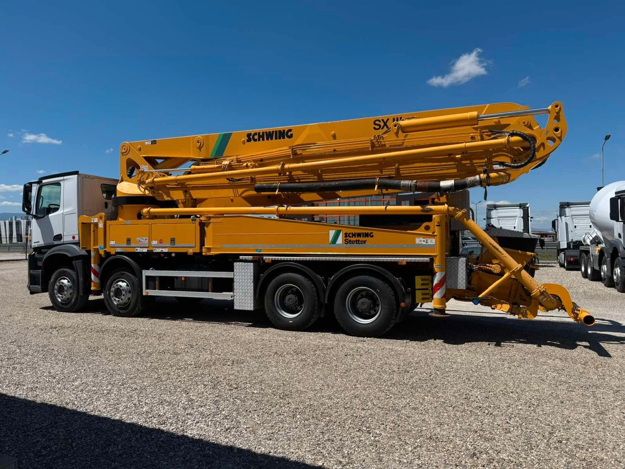 Mercedes-Benz AROCS 4442 SCHWING S43SX - Camion pompe: photos 4 Mercedes-Benz AROCS 4442 SCHWING S43SX - Camion pompe: photos 4