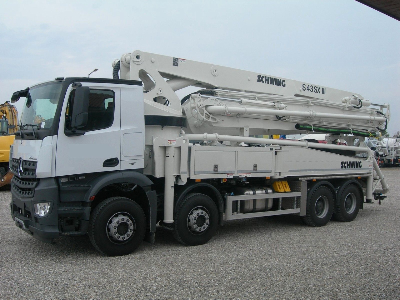 Mercedes-Benz AROCS 4442 SCHWING S43SX - Camion malaxeur: photos 1 Mercedes-Benz AROCS 4442 SCHWING S43SX - Camion malaxeur: photos 1