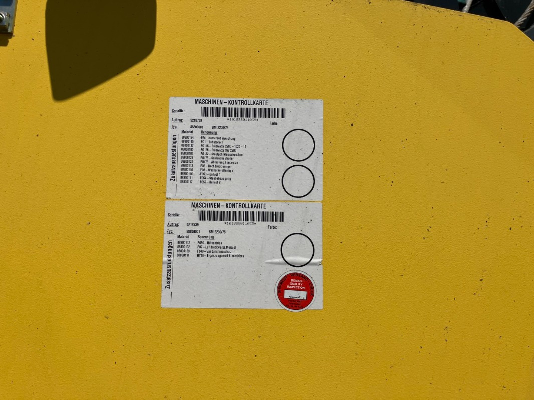 BOMAG DE BM 2200/75 Stage IV/Tier 4f - Fraiseuse à froid: photos 3 BOMAG DE BM 2200/75 Stage IV/Tier 4f - Fraiseuse à froid: photos 3