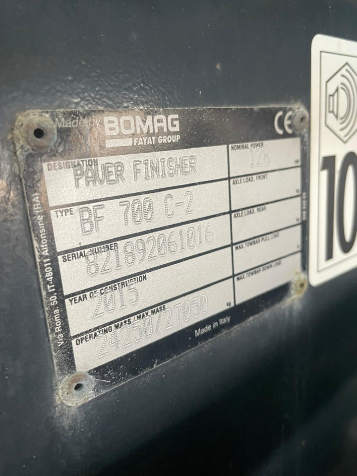 BOMAG IT BF 700 C-2 S500 Stage IV/Tier 4f - Finisseur: photos 2 BOMAG IT BF 700 C-2 S500 Stage IV/Tier 4f - Finisseur: photos 2