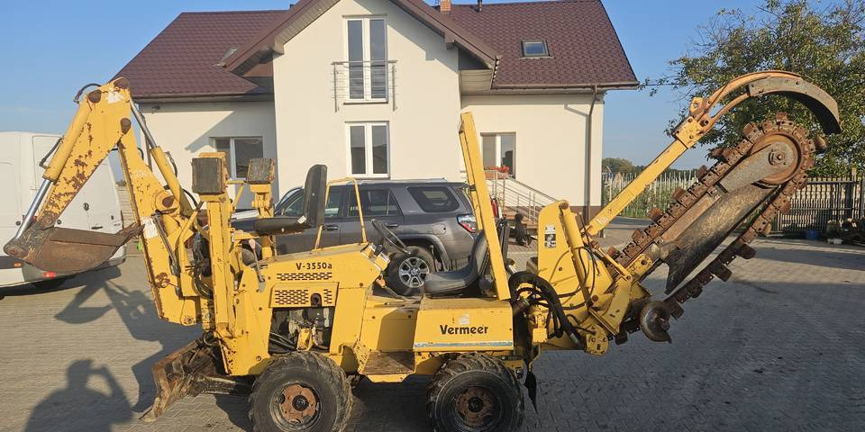 Koparka łańcuchowa Vermeer V3550 przesuw ramie kopiące pług - Trancheuse: photos 1 Koparka łańcuchowa Vermeer V3550 przesuw ramie kopiące pług - Trancheuse: photos 1