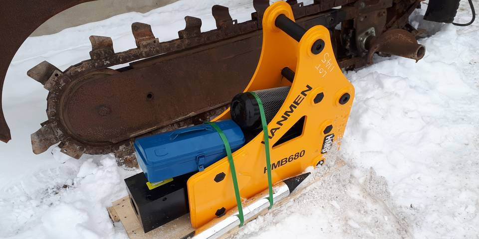 NOWY młot wyburzeniowy HMB 680 do koparki 5-7t - Marteau hydraulique pour Engins de chantier: photos 1 NOWY młot wyburzeniowy HMB 680 do koparki 5-7t - Marteau hydraulique pour Engins de chantier: photos 1