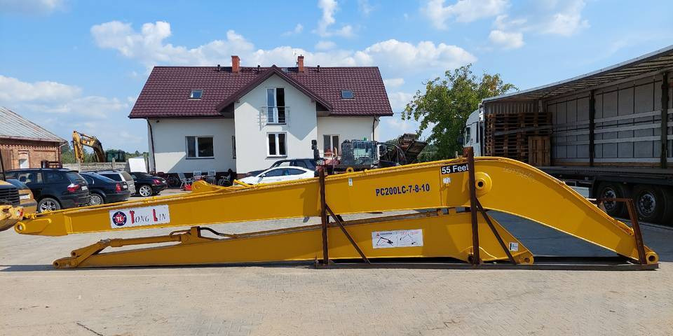 Ramie long reach z łyżką do koparki Komatsu PC200 PC210 - Flèche pour Engins de chantier: photos 1 Ramie long reach z łyżką do koparki Komatsu PC200 PC210 - Flèche pour Engins de chantier: photos 1