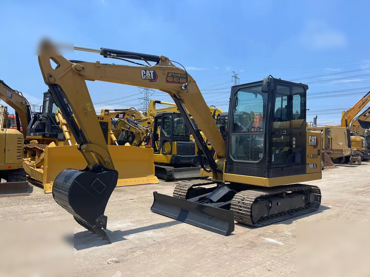 CATERPILLAR 305.5 - Mini pelle: photos 1 CATERPILLAR 305.5 - Mini pelle: photos 1