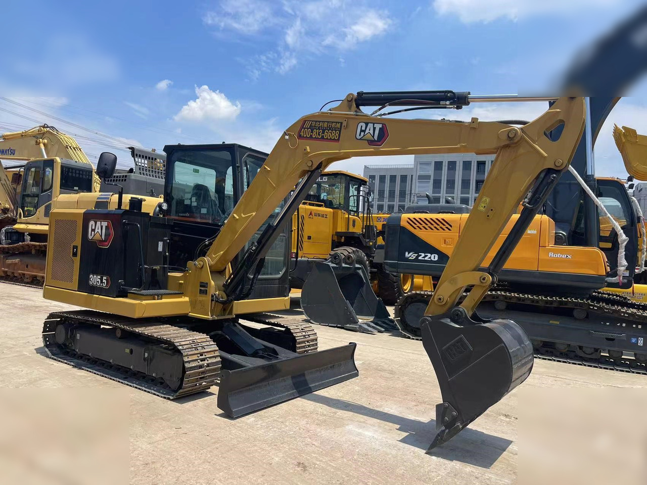 CATERPILLAR 305.5 - Mini pelle: photos 2 CATERPILLAR 305.5 - Mini pelle: photos 2