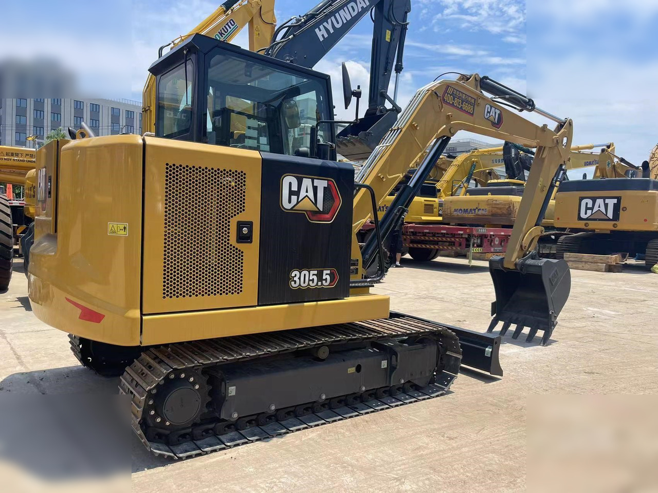 CATERPILLAR 305.5 - Mini pelle: photos 3 CATERPILLAR 305.5 - Mini pelle: photos 3