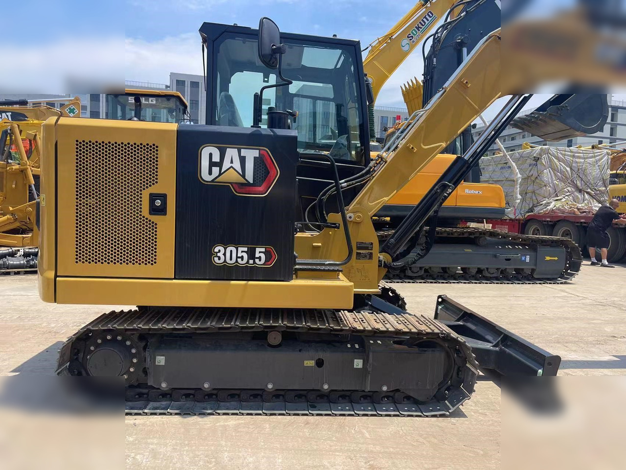CATERPILLAR 305.5 - Mini pelle: photos 5 CATERPILLAR 305.5 - Mini pelle: photos 5