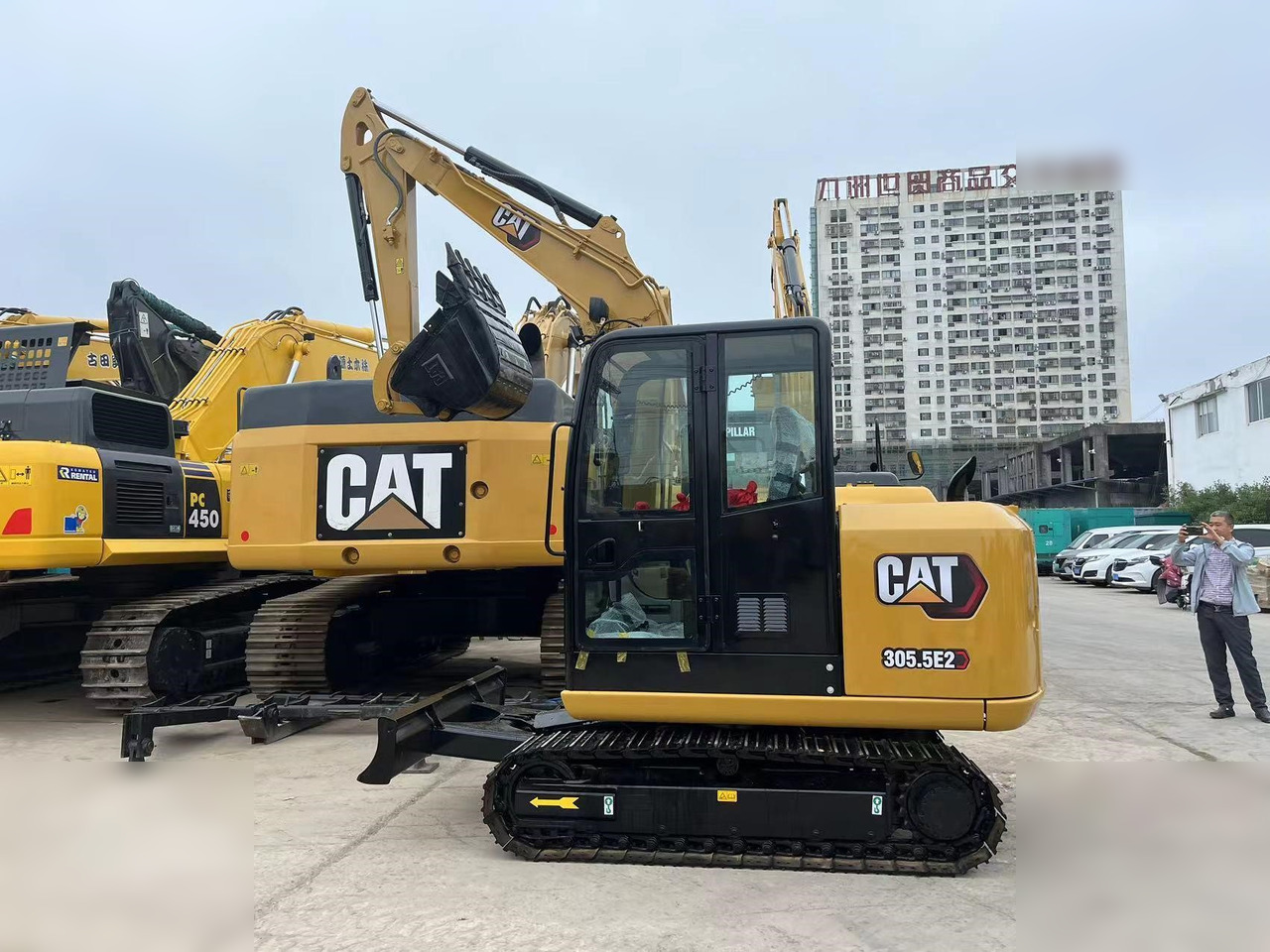CATERPILLAR 305.5E2 - Mini pelle: photos 1 CATERPILLAR 305.5E2 - Mini pelle: photos 1
